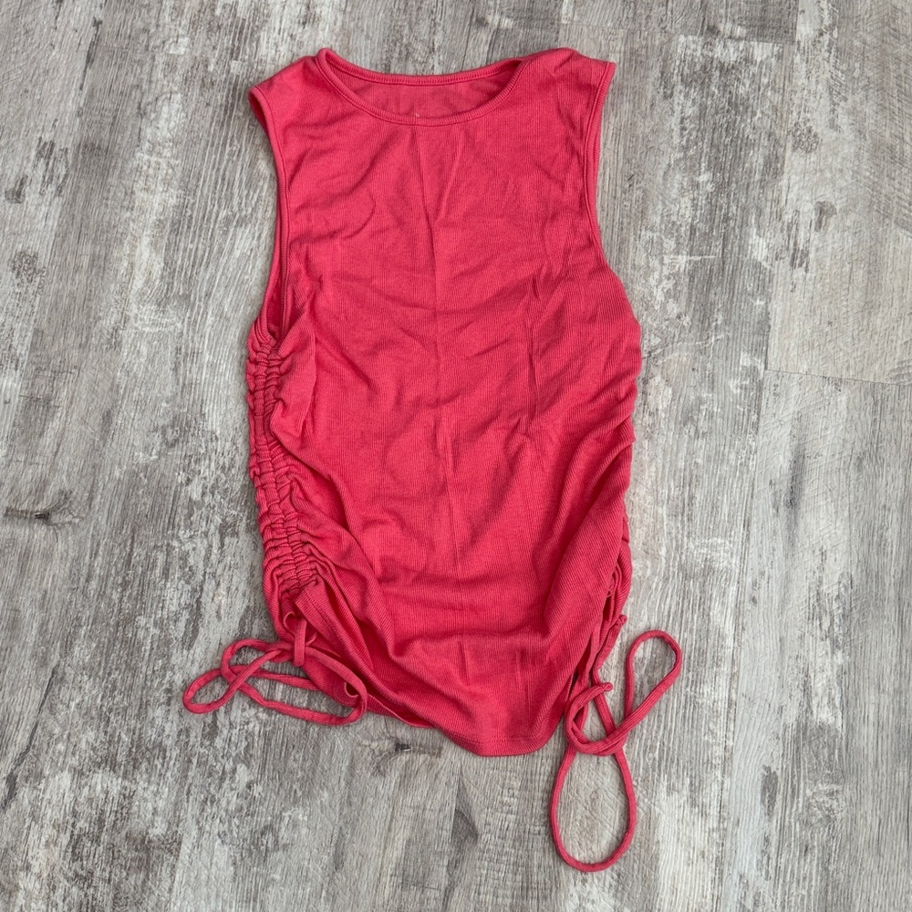 a new day pink Tank Top